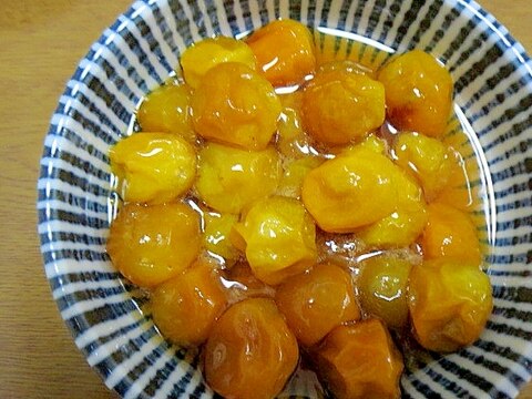 簡単きんかん煮